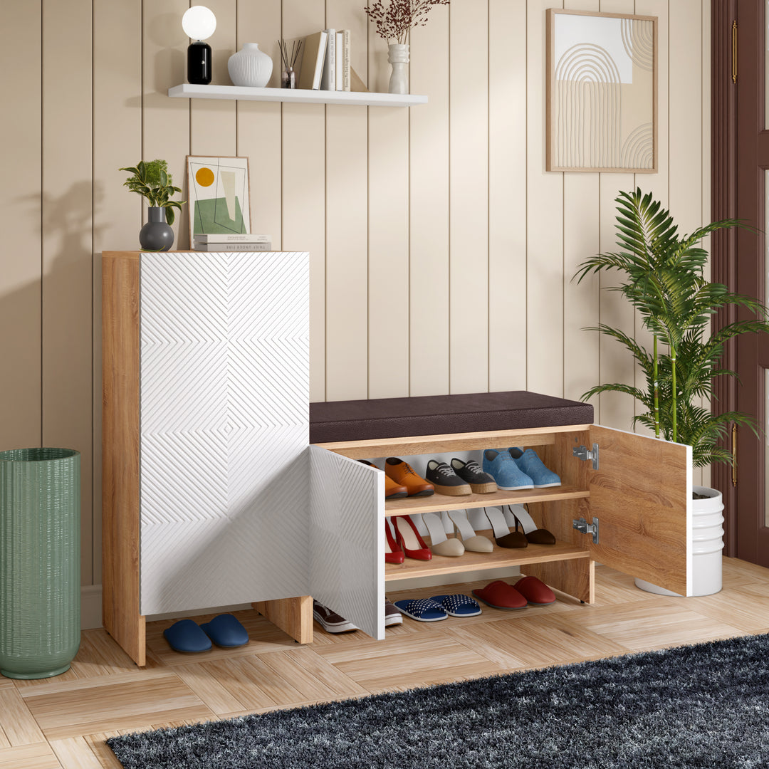 (10 Pair + 12 Pair Open Seat Cabinet)