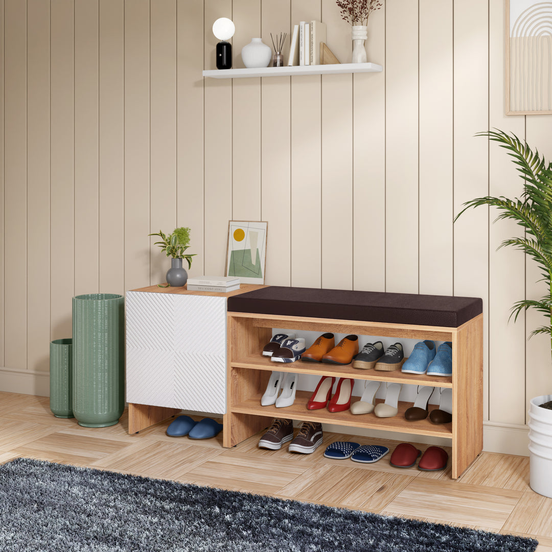 (6 Pair + 12 Pair Open Seat Cabinet)