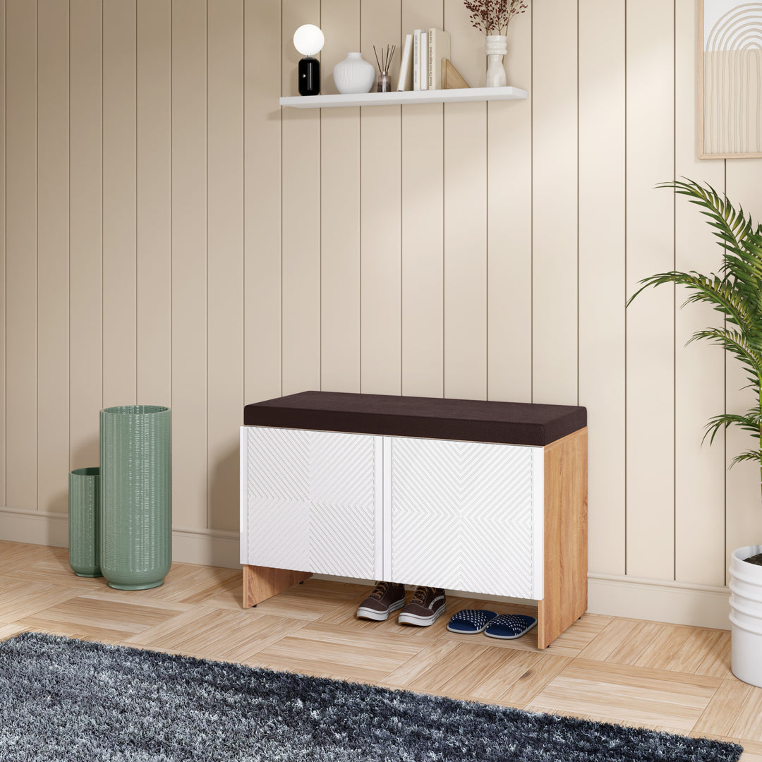(12 Pair Seat Cabinet) White