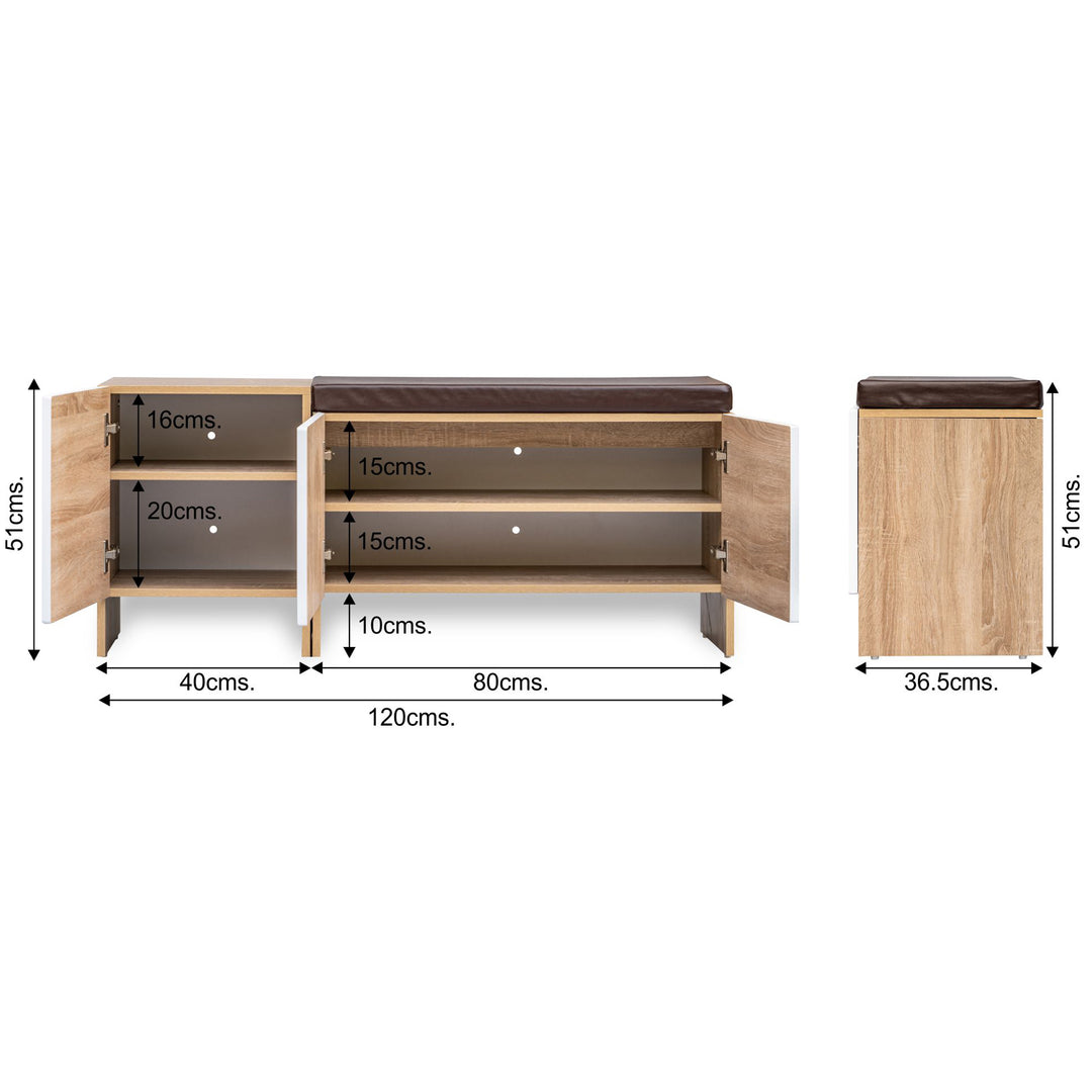 (6 Pair + 12 Pair Seat Cabinet)
