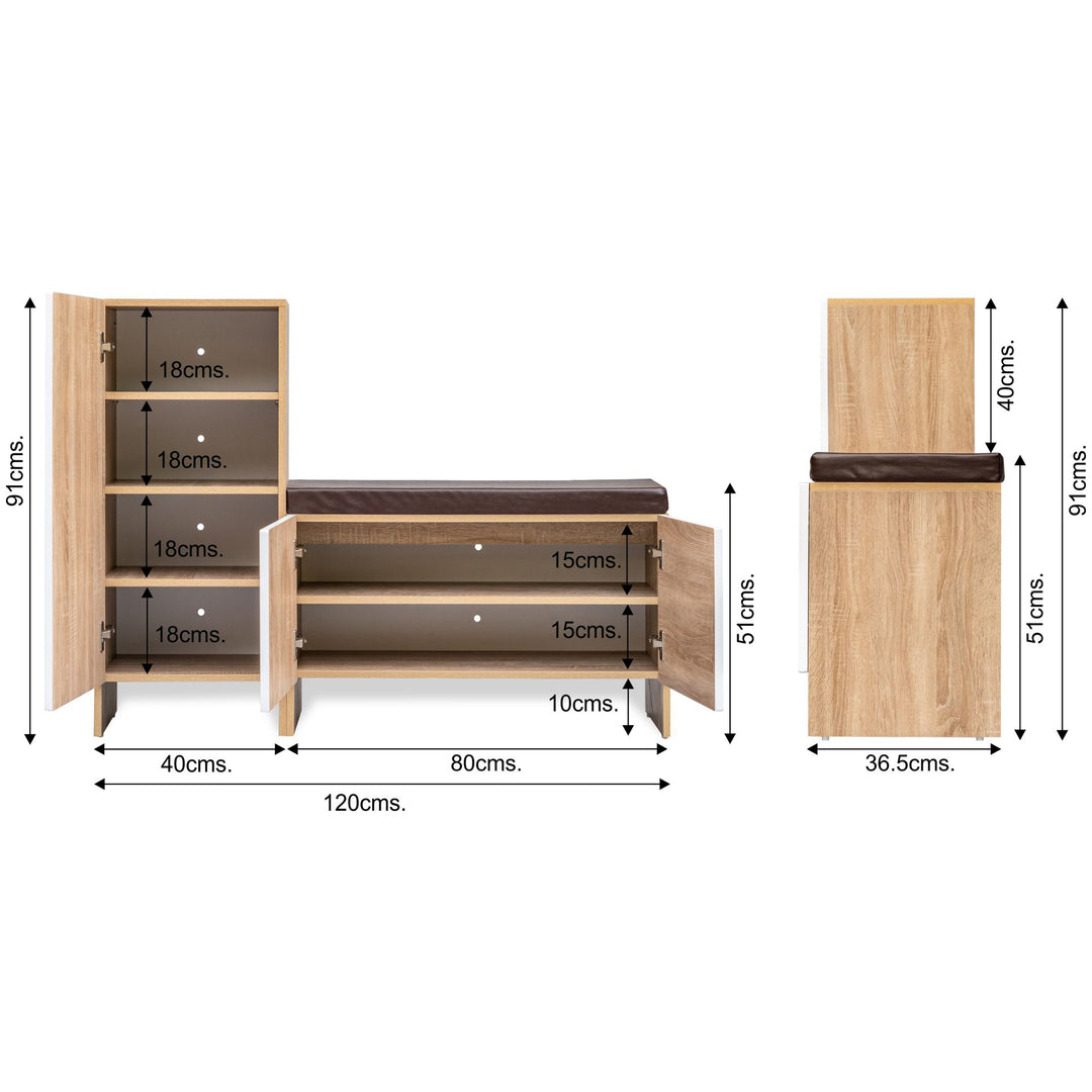 (10 Pair + 12 Pair Open Seat Cabinet)